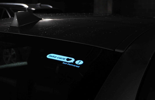 Take care LED Sticker