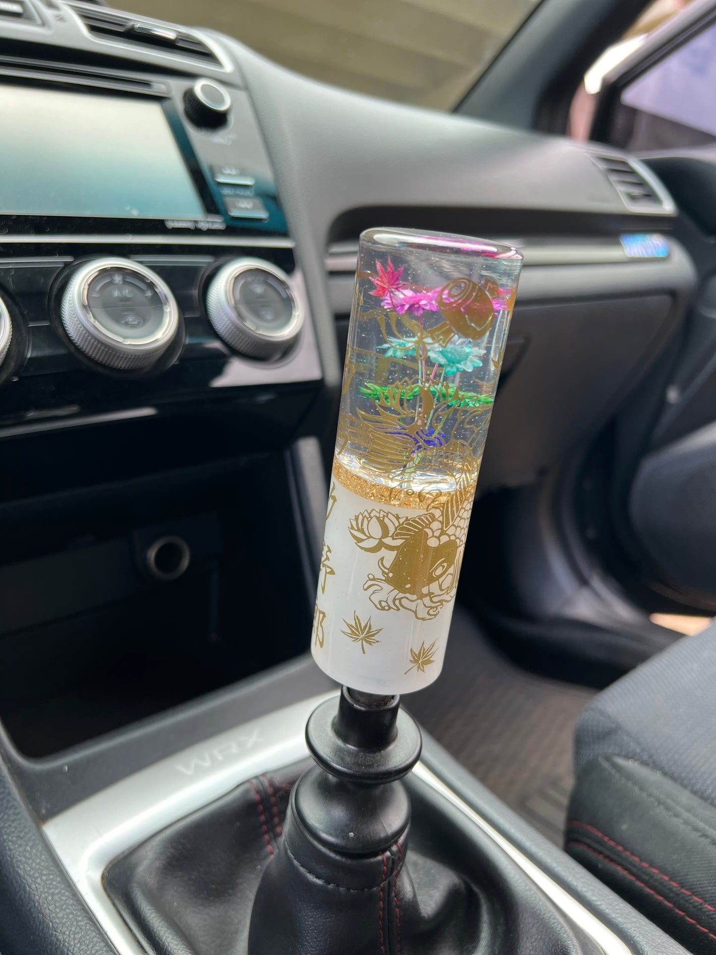 Golden Koi Underwater Shift Knob